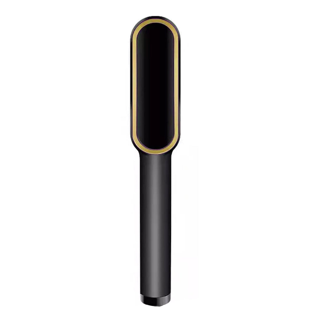 Stylish hair straightener with an ergonomic handle for effortless use.