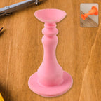Pink washing machine door holder made of soft rubber
