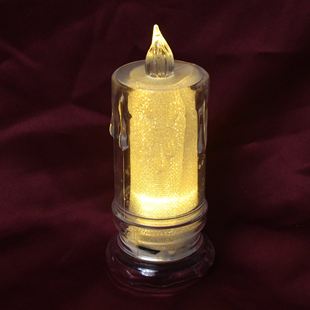 LED Tea Light Candle providing a safe, flameless glow for decoration.