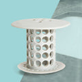 Universal silicone tub drain hair catcher preventing clogs