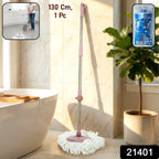 Replacement spin mop handle pipe set for turbo spin mop system