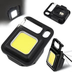 LED Keychain Flashlight with folding bracket