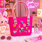 Fashionable tote bag for girls with trendy design
