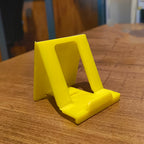 Smart tilt compact mobile phone holder in adjustable position