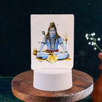 Lord Shiva LED lamp powered by USB cable with on/off switch
