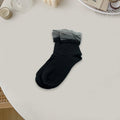 Comfortable women's ankle socks in a neutral shade.