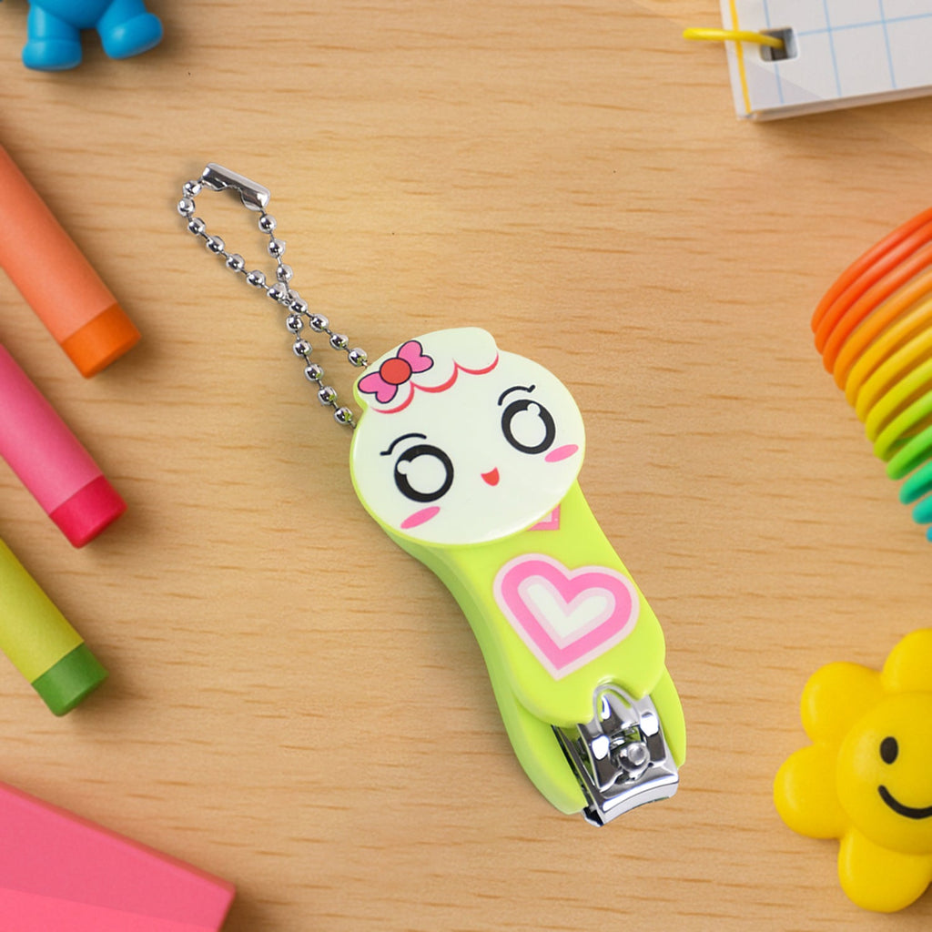 Cartoon animal nail clipper in compact size for easy carrying