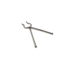 Front view of Ganesh Stainless Steel Tongs, a smart kitchen tool for daily use.