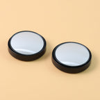 Set of two car blind spot convex side mirrors for enhanced safety