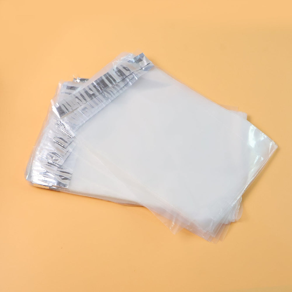 Durable tear-resistant courier polybag for secure parcels