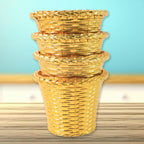 Premium Valencia style plastic planter pot showing durable construction