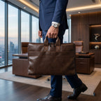 Stylish durable office briefcase