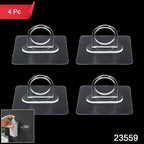 Self-stick wall hooks demonstrating strong hold on surface