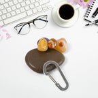Robust small snap hook clasp loop for secure attachment