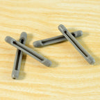 Close-up view of soft anti-slip eyeglass temple tip sleeves on spectacle arms