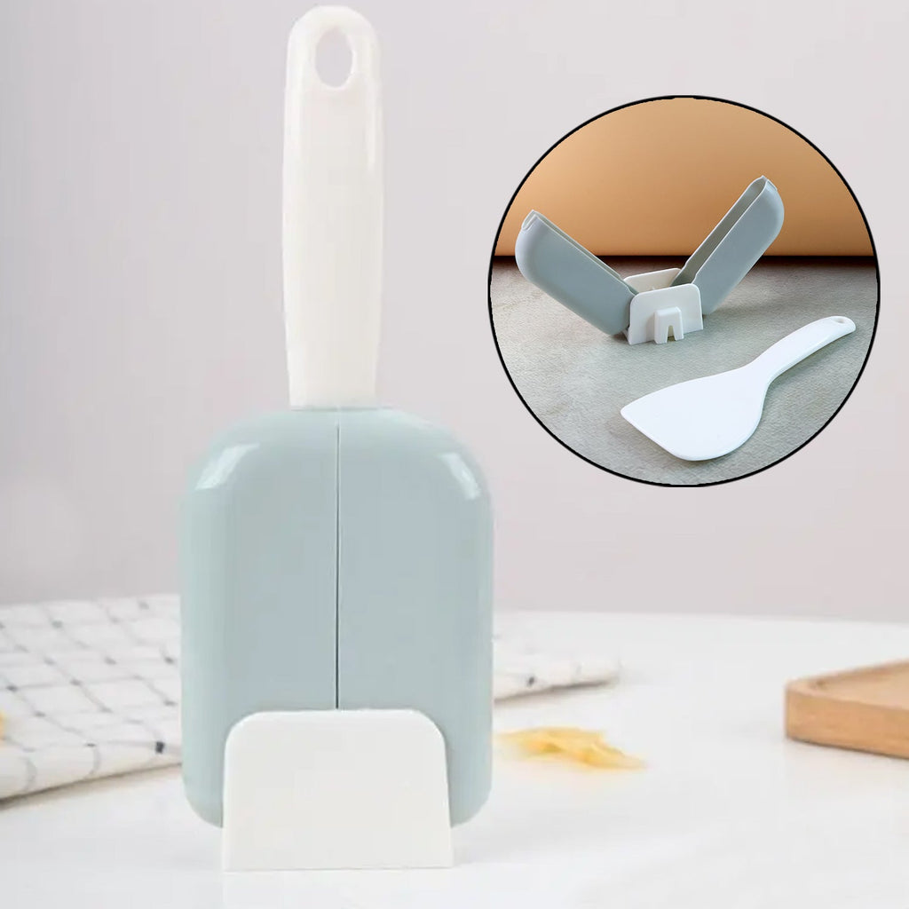 Easy to clean food-safe plastic automatic rice spoon holder