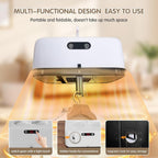 Electric clothes dryer with durable fabric bag design