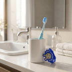Cartoon style kids toothbrush kit for oral hygiene
