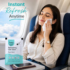 Aqua wipe for face and hands cleansing