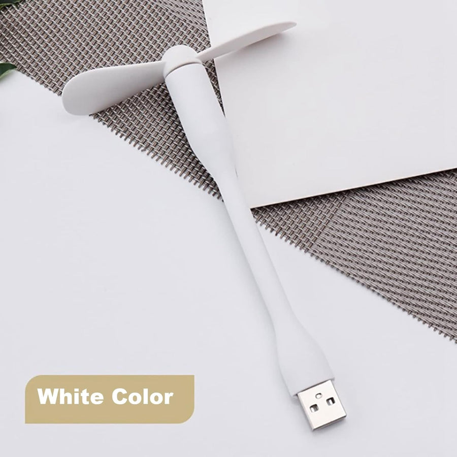 Portable USB Fan, Light & 3-Port Hub Combo for Laptops | Deskrova