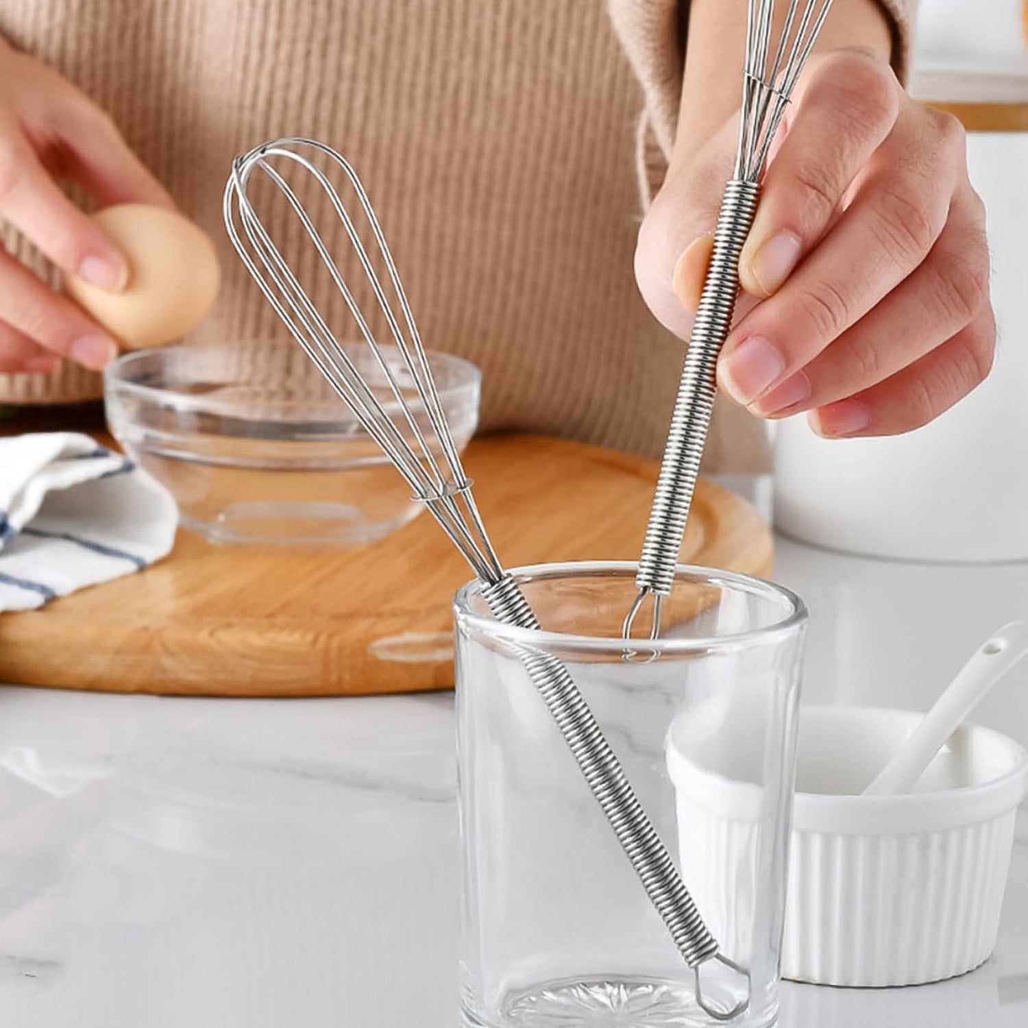 Kitchen whisk wire detail