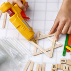 Hot glue sticks designed for arts, crafts, and household repairs