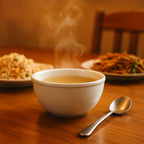 Durable small melamine bowl used for serving snacks