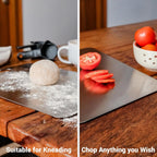 Apex pure steel medium chopping board, rust-resistant and easy to sanitize