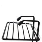 Elegant two-layer soap rack with a clean, functional design.