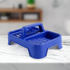 Close-up view of the 2-in-1 soap dish stand's drainage design.