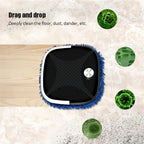 smart floor cleaning robot showing its compact design