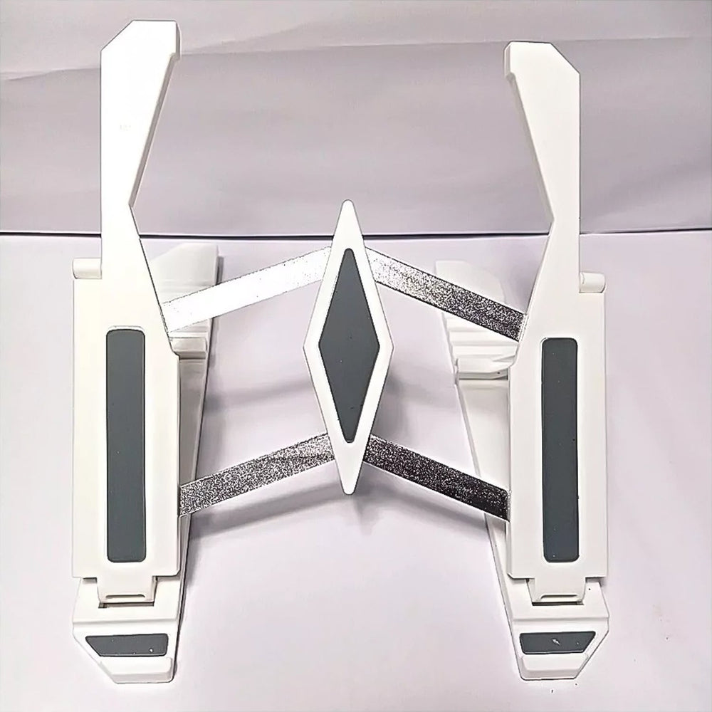 Back view of the ventilated phone stand, designed for optimal airflow.