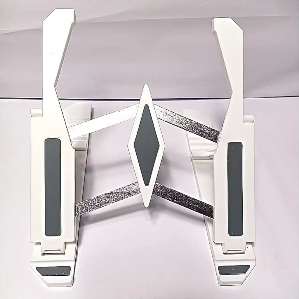 Back view of the ventilated phone stand, designed for optimal airflow.