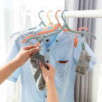 Compact design folding hanger suitable for home and travel