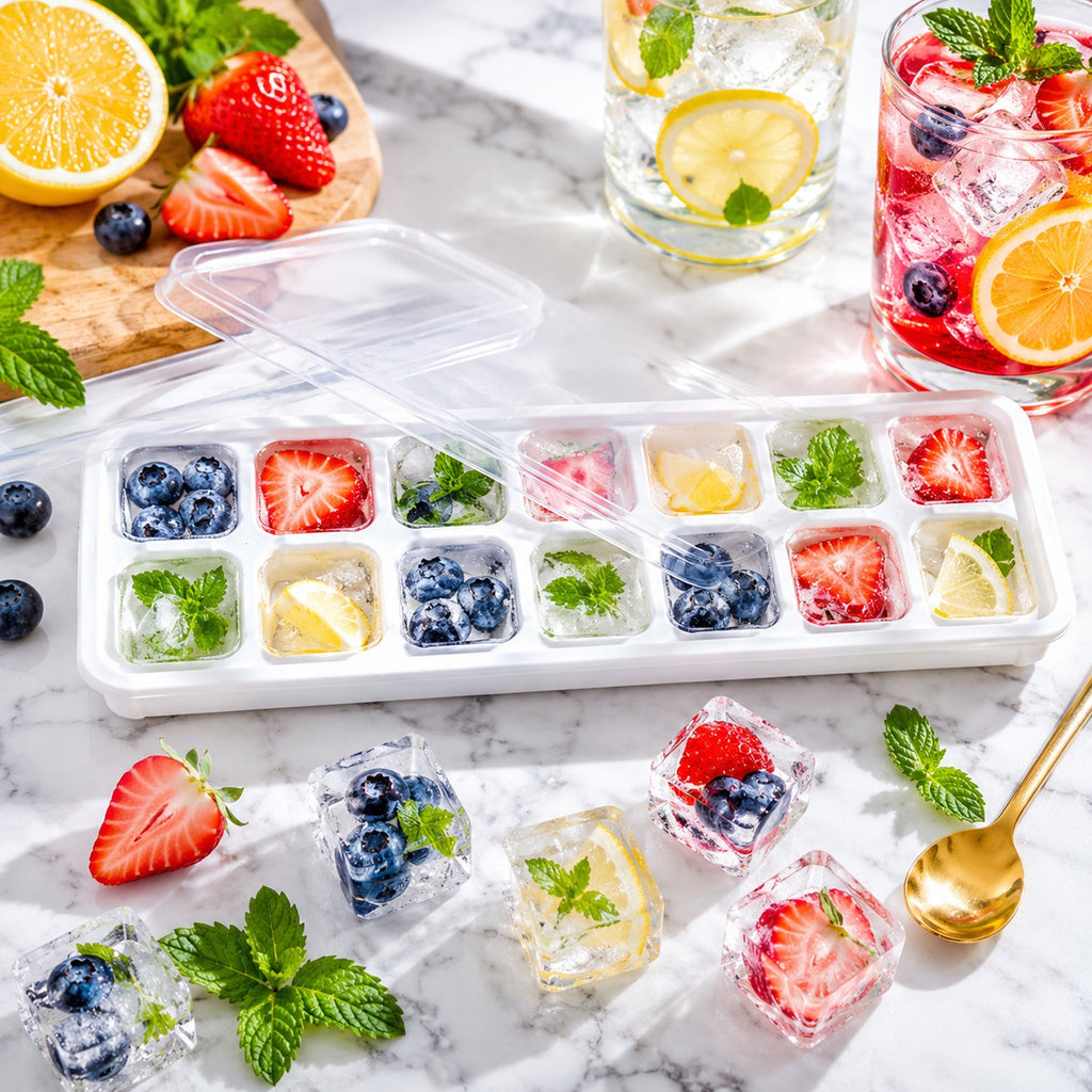 Ice tray dimensions and size for freezer use