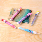 10-in-1 multicolor ball pen with colorful ink options
