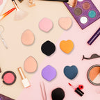 Compact quick puff sponge for flawless makeup finish