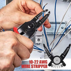 5-in-1 wire stripper pliers set ready for DIY electrical repair tasks