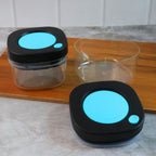 Stackable airtight storage boxes for efficient kitchen storage