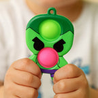 Mini Silicone Pop It Fidget Toy showcasing bubble-popping design