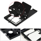 Durable metal mouse trap showing secure locking mechanism for effective rodent catching.