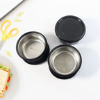 Lunch box with insulated carry bag for convenient food storage and transport