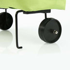 FERVENT foldable trolley bag demonstrating its compact folded state for easy storage.