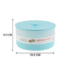 Ganesh sprout maker with three clear tiers, ideal for growing healthy sprouts.