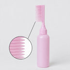 Comb applicator hair care tool
