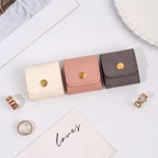 Travel-friendly compact jewellery storage pouch for rings and earrings