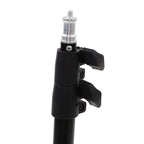 Close-up of the robust build and anti-slip feet of the professional DSLR camera tripod.