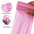Roll of heavy duty leak-proof garbage bags 45x45 cm in assorted colors
