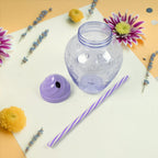 Close-up view of the Tidy Table plastic cup's smooth, sturdy finish.