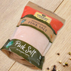 Natural Himalayan Pink Salt crystals in an earthy setting